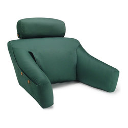 Cequal Products/ BedLounge - Hypoallergenic BedLounge, Green, Regular - Bed Pillows
