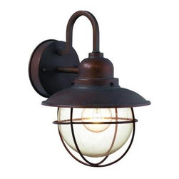Hampton Bay Wall-Mount Outdoor Lantern - Outdoor Wall Lights And Sconces