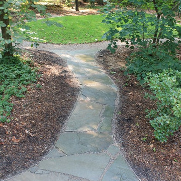 Bluestone Flagstone Walkway - Shady Park Entrance