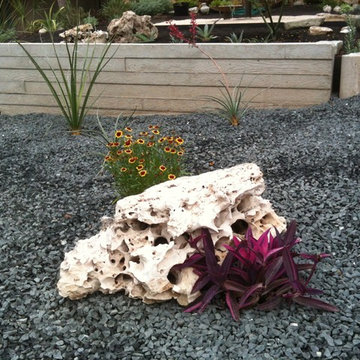 Syracuse Remodel - LImestone Boulder