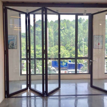 Steel Bifold Doors in Prosper