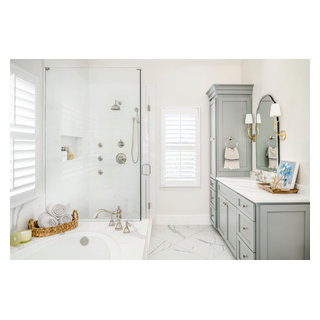 Asheford Green Master Bathroom - Transitional - Bathroom - Charlotte ...