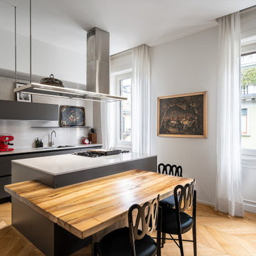 Appartamento a Milano, progetto da Studio Idées