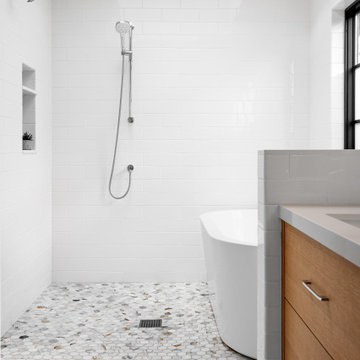 Rio Del Mar Remodel - Primary Bathroom Wet Room