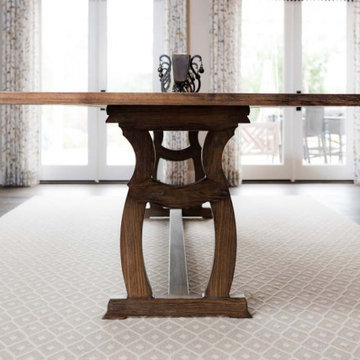 JONIK TRESTLE DINING TABLE