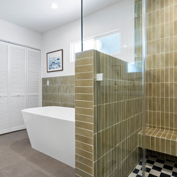 Illusion of Space, Master Bath Remodel in Silver Lake, CA