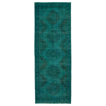 Rug N Carpet - Handmade Oriental 4' 9'' x 13' 5'' Tribal Runner Rug