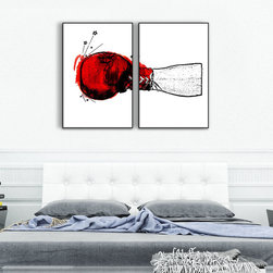 Pow by Alex Cherry - Multi Panel Art - Fine Art Prints
