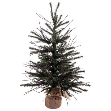 Vickerman 24" Vienna Twig Artificial Christmas Tree