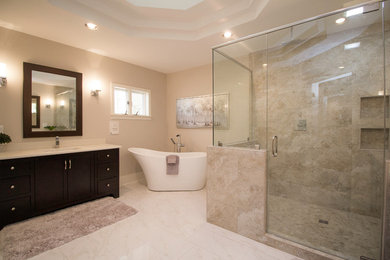 Transitional bathroom in Raleigh.