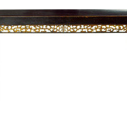 Antique Table with Gilt Carvings - Side Tables And End Tables