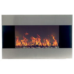 Contemporary Indoor Fireplaces by Trademark Global