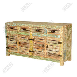 SUBTLE RECLAIMED WOOD SIDEBOARD - Furniture