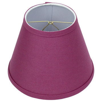 Fenchel Shades, 5"x9"x7" Bulb Clip Attachment Empire Lamp Shade, Linen