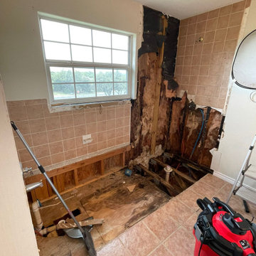 Create Walk in shower From scratch