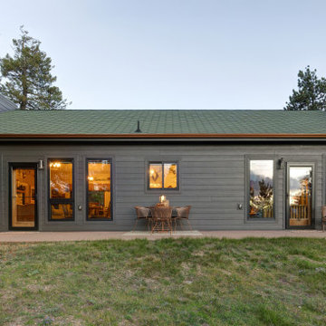 Modern Rustic Mountain Exterior | Board and Batten Siding & Dark Lap Siding