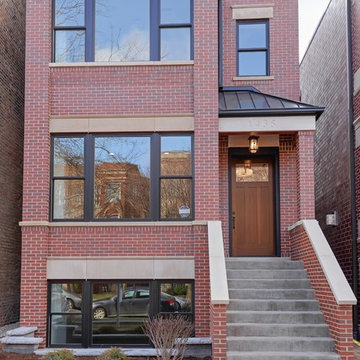 Custom Home - 1435 W. Cuyler, Chicago