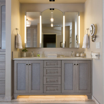 Vanity and Closet with Closet Factory