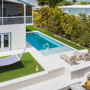 Florida Keys Renovation, Deck, Pool