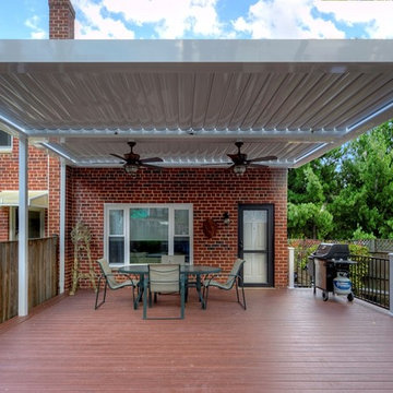 Del Ray Pergola with Equinox Adjustable Louvers