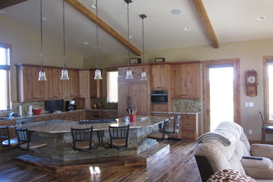 Cottage kitchen photo in Denver