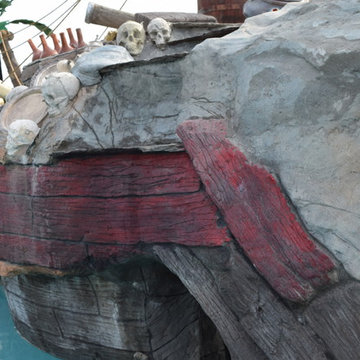 Living Legendary: Pirate Shipwreck Swimming Pool