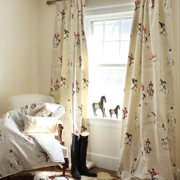 CURTAIN PANEL AU GALOP