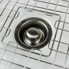 SinkSense Stainless Steel 3.5" Disposal Flange Drain With Stopper