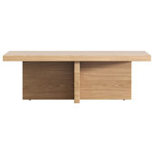  homary 39 Farmhouse Small Coffee Table Narrow Rectangular  Cocktail Table Pine Wood Top (Pine Wood) : Home & Kitchen