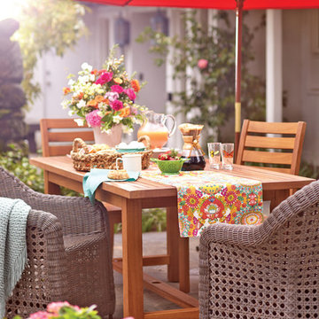 Transitional Outdoor Dining