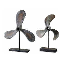 Propellers: Set of 2 - Decorative Objects And Figurines