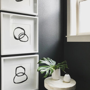 Light-Filled Powder Room