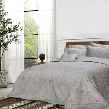6 Pcs Printed Sateen Quilt Cover Brizo