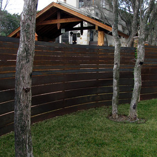 Idée de décoration pour un jardin urbain.