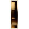 ABNP0836-BG 8" x 36" Brushed Gold PVD Stainless Steel Triple Shelf Shower Niche