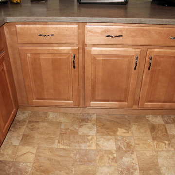 Maple Cabinets - Clarks Summit Kitchen Remodel