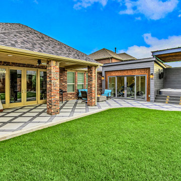 Birdie Dr | Pavered Patio Design | Landscape Architect
