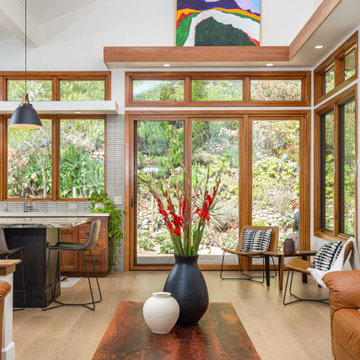 Open Concept Living Room with Floor-to-Ceiling Windows in San Diego