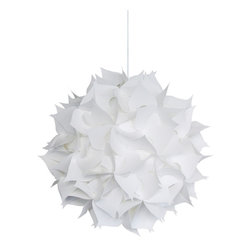 Akari Lanterns  DELUXE Spades Hanging Pendant Lantern - Pendant Lighting