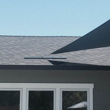 Two Sail, Single mast and roof connection