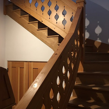 Custom stair rail