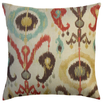 The Pillow Collection Multi Mays Throw Pillow, 22"