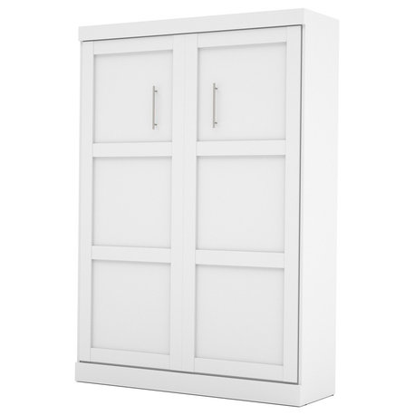 Bestar Pur Full Wall bed in White