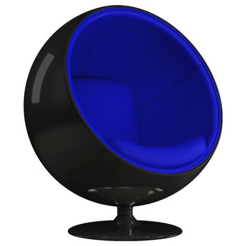 Ball Chair Black Shell