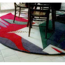 Custom Contemporary Style Art Rug - Area Rugs
