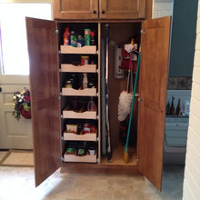 Down utility closet