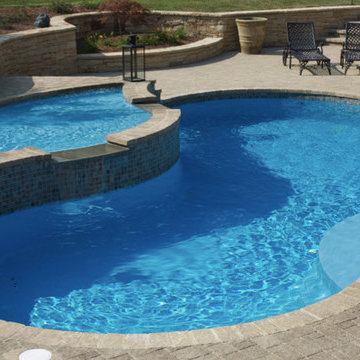 Trilogy Pools with Tanning Ledges
