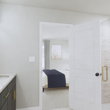 Cosby Village - Brook Townhome - Primary Bath
