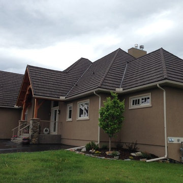 Stone Coated Metal Shingle Roof