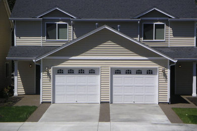Example of a mid-sized garage design in Minneapolis